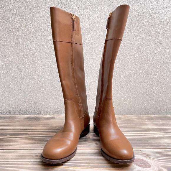 Lauren Ralph Lauren Bernadine Brown Leather Boots Size 6.5 women. - Picture 4 of 4